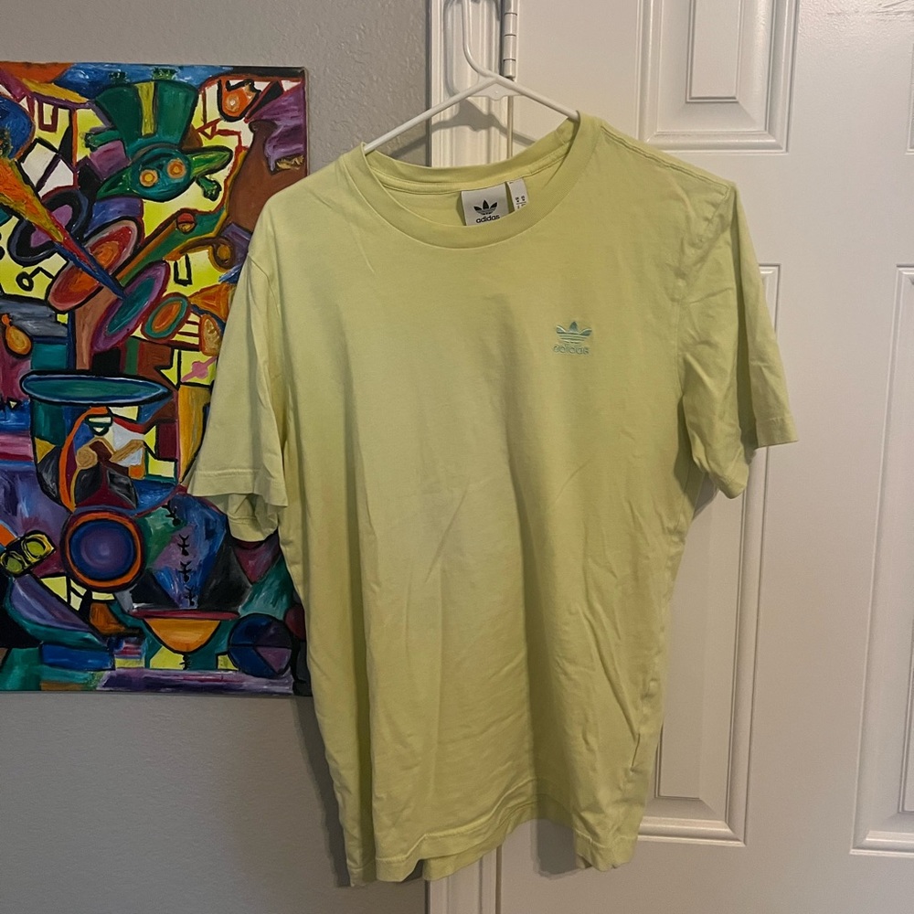 Neon Yellow Adidas T-Shirt